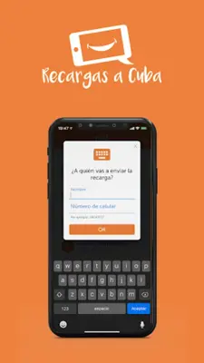 Recargas a Cuba android App screenshot 1